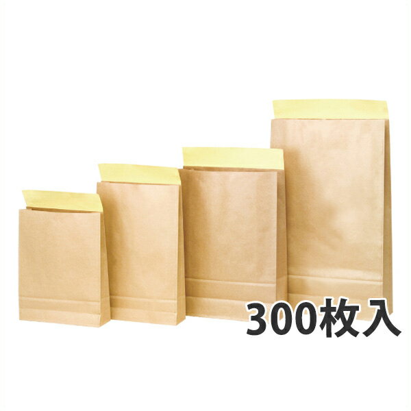 【エントリーでポイント7倍!12/4〜】【紙袋】WP宅配袋(大) 320×115×430+60mm〈300枚入り〉【代引き不可】