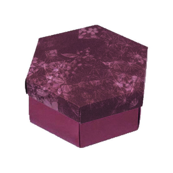 【エントリーでポイント7倍!12/4〜】【化粧箱】六角(小)あずき 19-610A