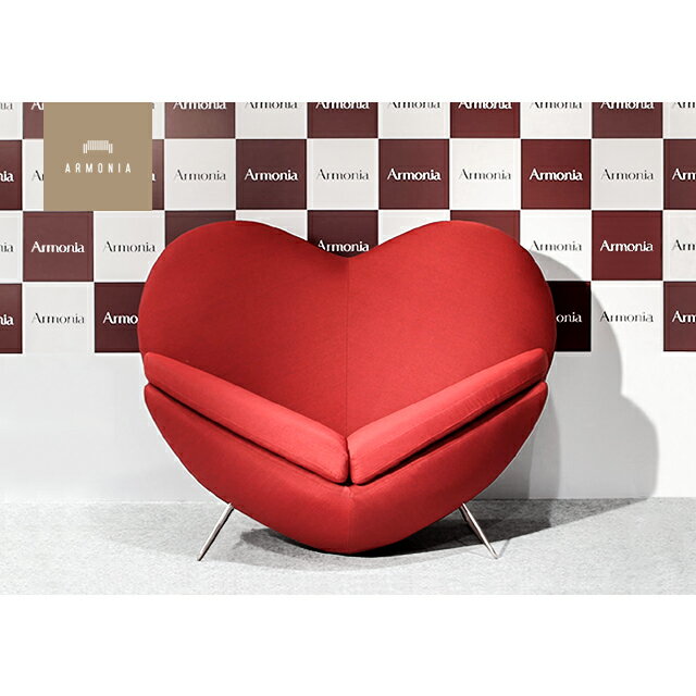 ソファ 2人掛けソファー ラブソファ 2Pソファ オブジェ ハート 可愛い 催事 バレンタイン lovesofa インテリア 家具 モダン