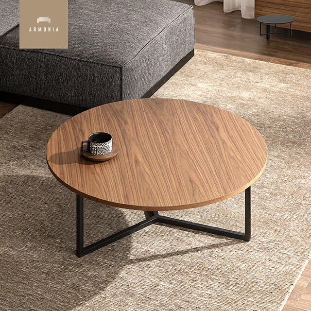 【10%OFF｜期間限定特大セール】 センターテーブル ローテーブル 円型 リビングテーブル 木製 モダン 北欧 おしゃれ シンプル デザイナーズ MAJAKKA