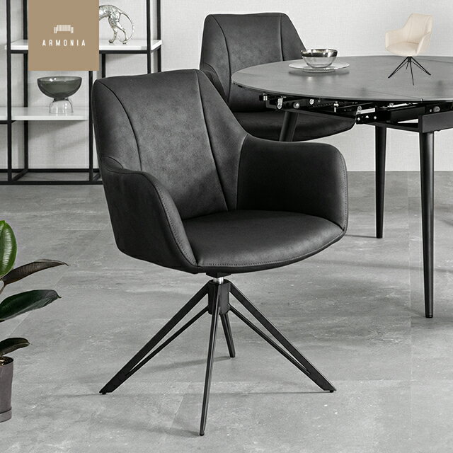 乐天商城 - ダイニングチェア チェア 回転チェア デスクチェア ラウンドチェア いす 食卓椅子 オフィスチェア オシャレ お洒落 シンプル レトロ スチールステンレス脚 アイアン 360 回転 食卓 書斎 1脚 インテリア 家具