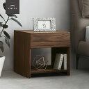 【全品10%OFFクーポン配布中】 サイドテーブル テーブル 収納 コーヒーテーブル 北欧 ナイトテーブル 木製 ウォールナット ナチュラル シンプル デザイナーズ インテリア 家具 北欧 モダン