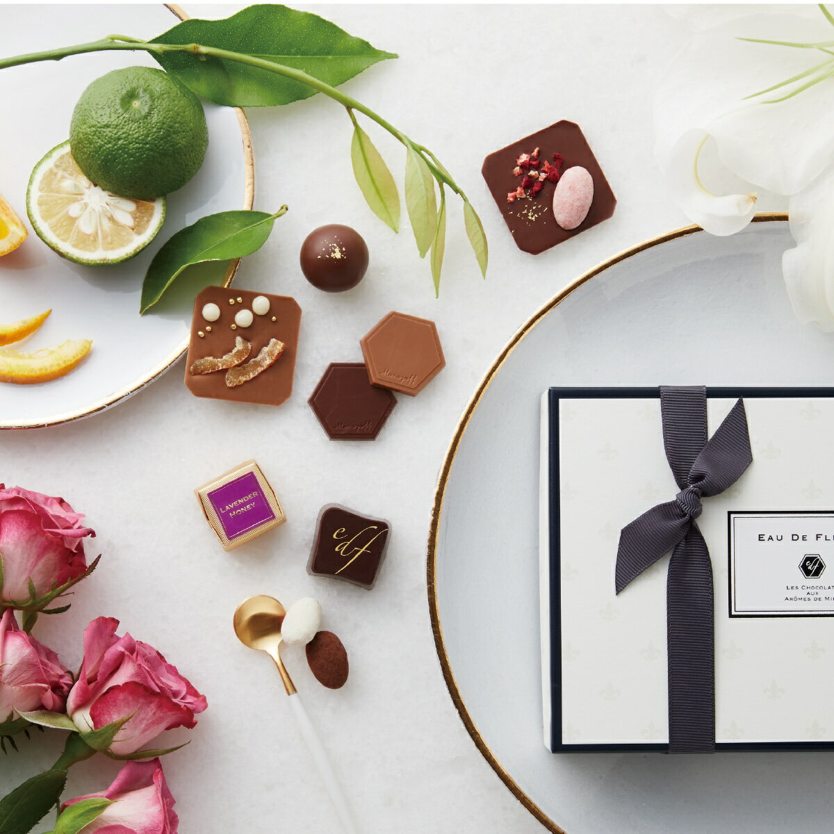 モロゾフ オー・ド・フルール 34個入《バレンタインチョコレート》