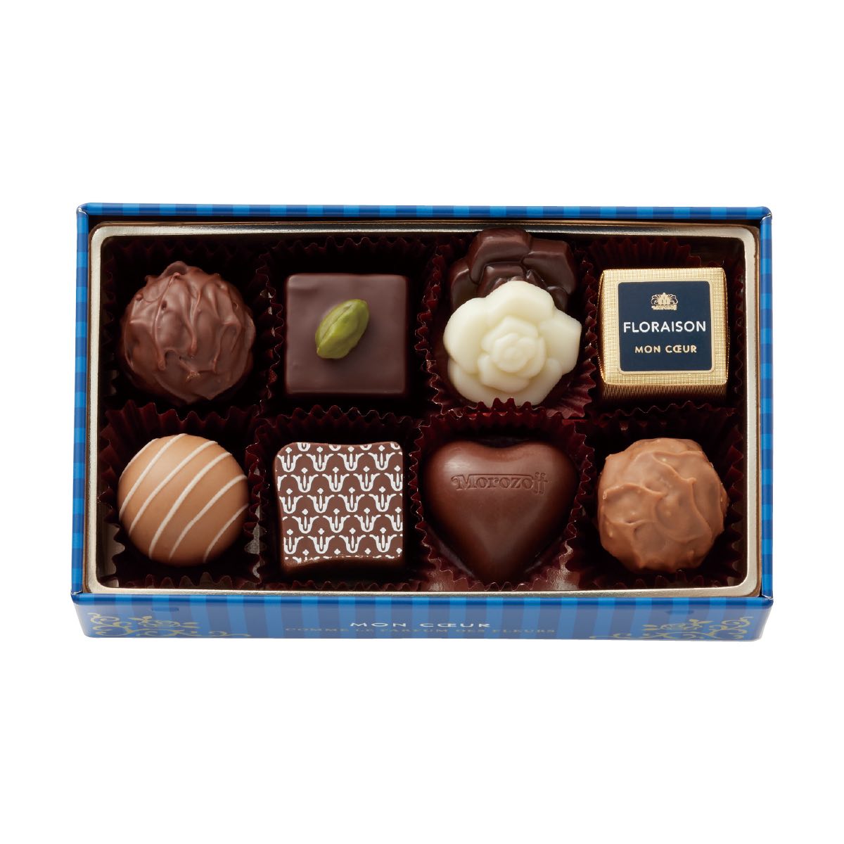 モロゾフ ローズ デ ローズ（クラシックブルー） 9個入《バレンタインチョコレート》格安通販　バレンタイン　人気　ランキング