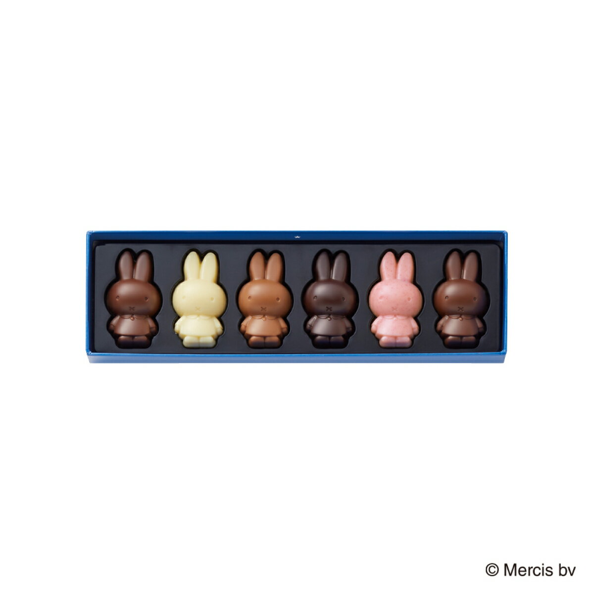 モロゾフ ミッフィープレーンチョコレート 6個入バレンタイン 2026 バレンタインデー 期間限定 ディック・ブルーナ miffy チョコレート スイーツ 洋菓子 お酒不使用 詰め合わせ プレゼント ギフト プチギフト 公式