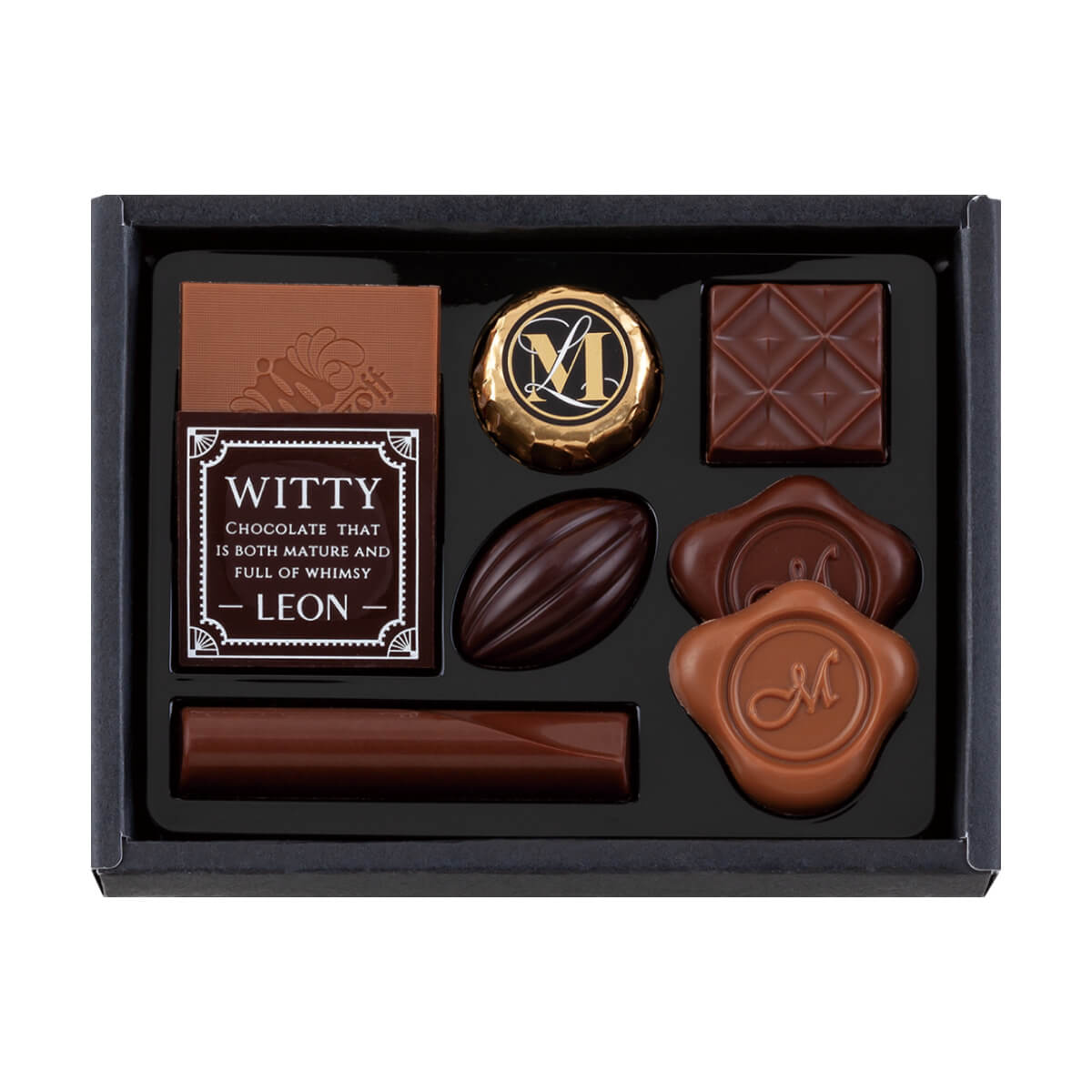 モロゾフ ウィッティー 45g（8個）入バレンタイン 2026 期間限定 チョコレート ミルクチョコレート プレーンチョコレート お酒不使用 アソート 詰合せ 大人 高級感 プレゼント ギフト プチギフト 公式