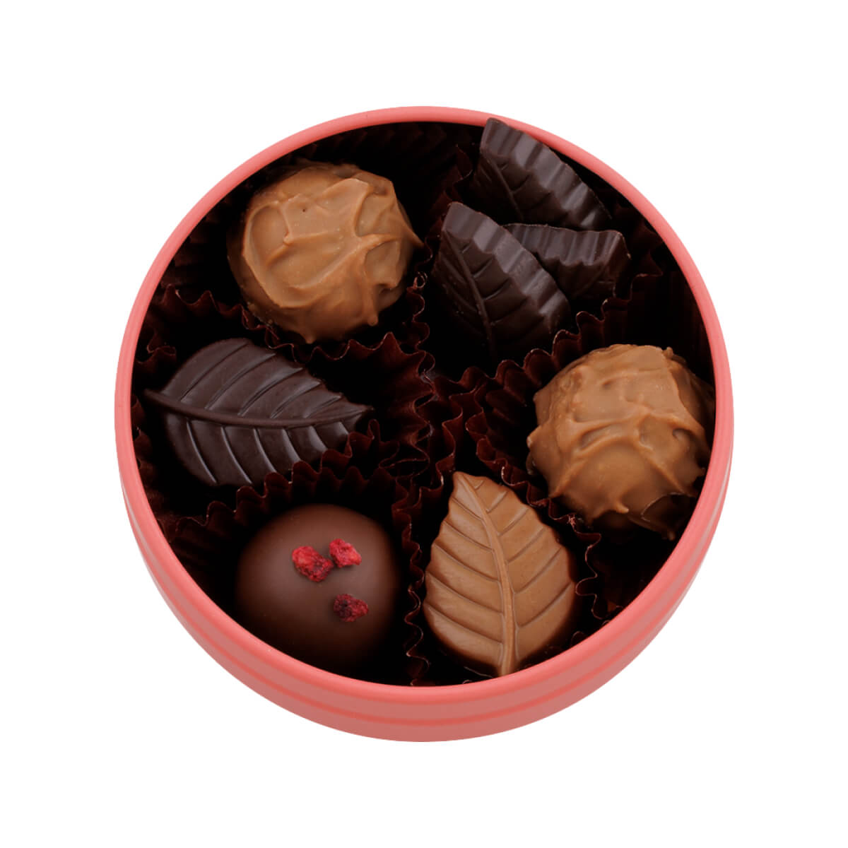 モロゾフ タイニーカン（フルーティータイム） 12個入バレンタイン 2026 期間限定 チョコレート ボンボンショコラ トリュフ 紅茶 ダージリン アッサム フルーツ アソート 詰合せ 缶 プレゼント ギフト プチギフト 公式