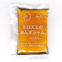 モロズミジャム　＜あんずジャム 25g×40袋入＝1kg＞　学校給食でお馴染みの懐かしいジャムです。　【業務用小袋】【朝食 昼食 おやつ 菓子作り キャンプ 登山 バザー 文化祭】