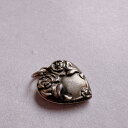 10s -40s スウィートハートジュエリー 薔薇 ローズ ヴィンテージ チャーム 海外直輸入USED品 【中古】