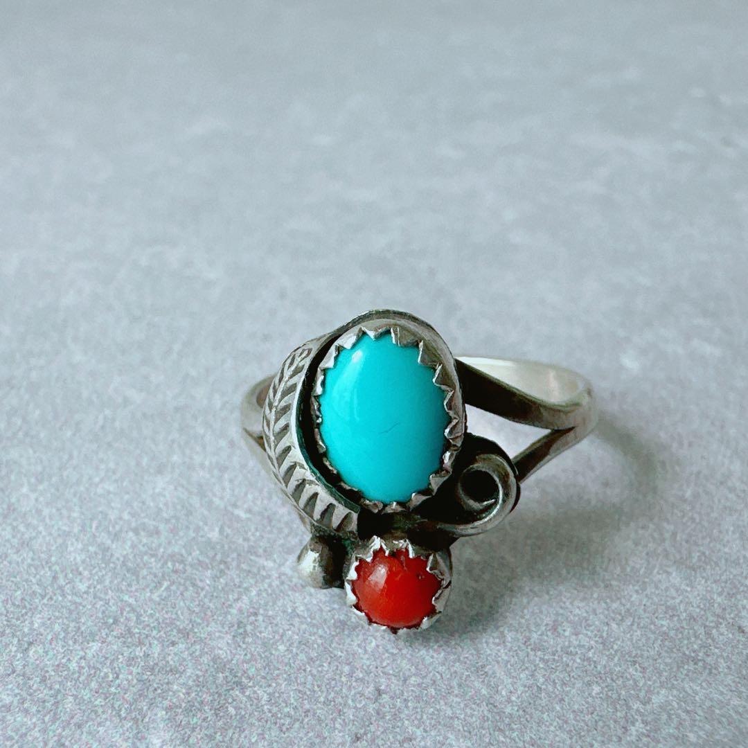 ヴィンテージナバホ族ターコイズコー...