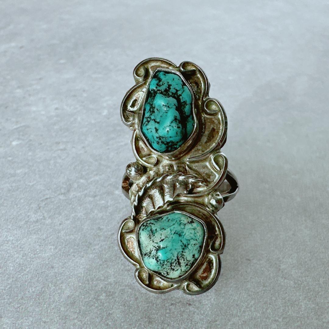 ヴィンテージナバホナゲットターコイ...