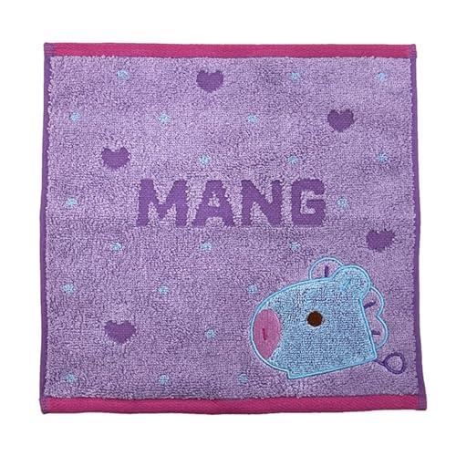 丸眞 ミニタオル BT21 キュート_MANG 5785013100 約25×25cm