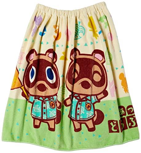 丸眞 60cm丈 巻きタオル あつまれどうぶつの森 ワクワクのはじまり ラップタオル スイミング プール 45..