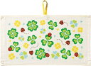 丸眞 おでかけタオル クローバー 約47×25cm おでかけクローバー 綿100% スタイになるタオル 0485013900