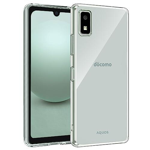 Aquos Wish3 ケース SH-53D docomo A302SH ケース 透明耐衝撃 衝撃吸収 防指紋 ZXZone Aquos Wish3 専用 TPU ストラップホール付 ソフト クリア カバー