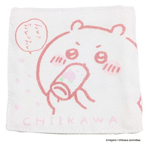 モリピロ コースター 布 ちいかわ ピンク 9x9cm キャラクター グッズ 可愛い 厚手 2枚合わせ 洗える 御洒落 コップ置き 4621032