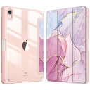 Fintie for iPad Mini 6 ケース 2021 8.3インチ 第6世代 透明バックカバー Apple Pencil 収納可能 Apple Pen...