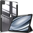 Fintie iPad Pro 12.9 ケース 2022/ 2021/ 2020/2018 12.9インチ 透明バックカバー Apple Pencil 収納可...