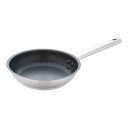 遠藤商事 TKG フライパン 20cm 外径×深さ(mm)220×40 底径(mm) 150 IH・ガス火対応 熱伝導率の高いアルミを保温性の高いステンレスで挟んだ三層底にテフロン加工 すばやい沸き上がりを可能に 錆に強いステンレス製で衛生的 業務用 AHLV701
