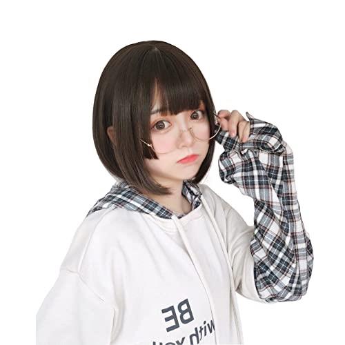 FESHFEN ウィッグ ボブ ショート 姫カット フルウィッグ かつら 姫髪 レディーズ ストレート 自然 ハロウィン 小顔 原宿系 ぱっつん前髪 日常 耐熱 6628A FESHFEN ウィッグ ボブ ショート 姫カット フルウィッグ かつら 姫髪 レディーズ ストレート 自然 ハロウィン 小顔 原宿系 ぱっつん前髪 日常 耐熱 6628A