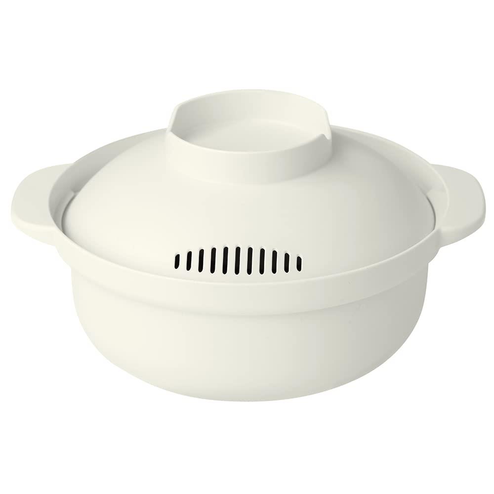 アンドエヌイー(&NE) レンジポット Recopo 日本製 nikii 鍋 レンジ レンチン レコポ レンジクック 料理..