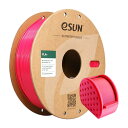 eSUN PLA Plus 3Dプリンターフィラメント PLA+ 寸法精度+/-0.03mm、1.75mm径 3Dプリンター用 正味量1KG (2.2LBS) スプール造形材料PLA材料 (マゼンタ)