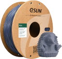 eSUN PLA Plus 3Dプリンターフィラメント PLA+ 寸法精度+/-0.03mm、1.75mm径 3Dプリンター用 正味量1KG (2.2LBS) スプール造形材料PLA材料 (グレー)