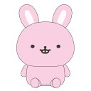 ケイカンパニー げっし~ず ぬいぐるみ うさぎ GS-NG-US
