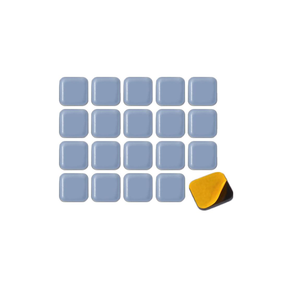 サムコス 家具スライダー 粘着式 20枚入り 家具移動パッド 一人でも重い家具を移動でき 床に傷つけ対策..