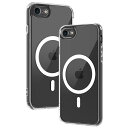 iphone se3 ケース iphone se ケース iphone se2 ケース スマホカバー マット半透明 マグネット搭載 ワイヤレス充電 耐衝撃 指紋防止 滑り止め 米軍MIL規格・Magsafe対応 アイフォンse2 se3 7 8 用カバー 4.7インチ PinLiSheng (クリア, iPhone SE2 iPhone SE3 iPhone8 iPhon