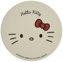サンリオ(SANRIO) 「 ハローキティ 」 陶製 吸水 コースター 直径9cm フェイス 493512
