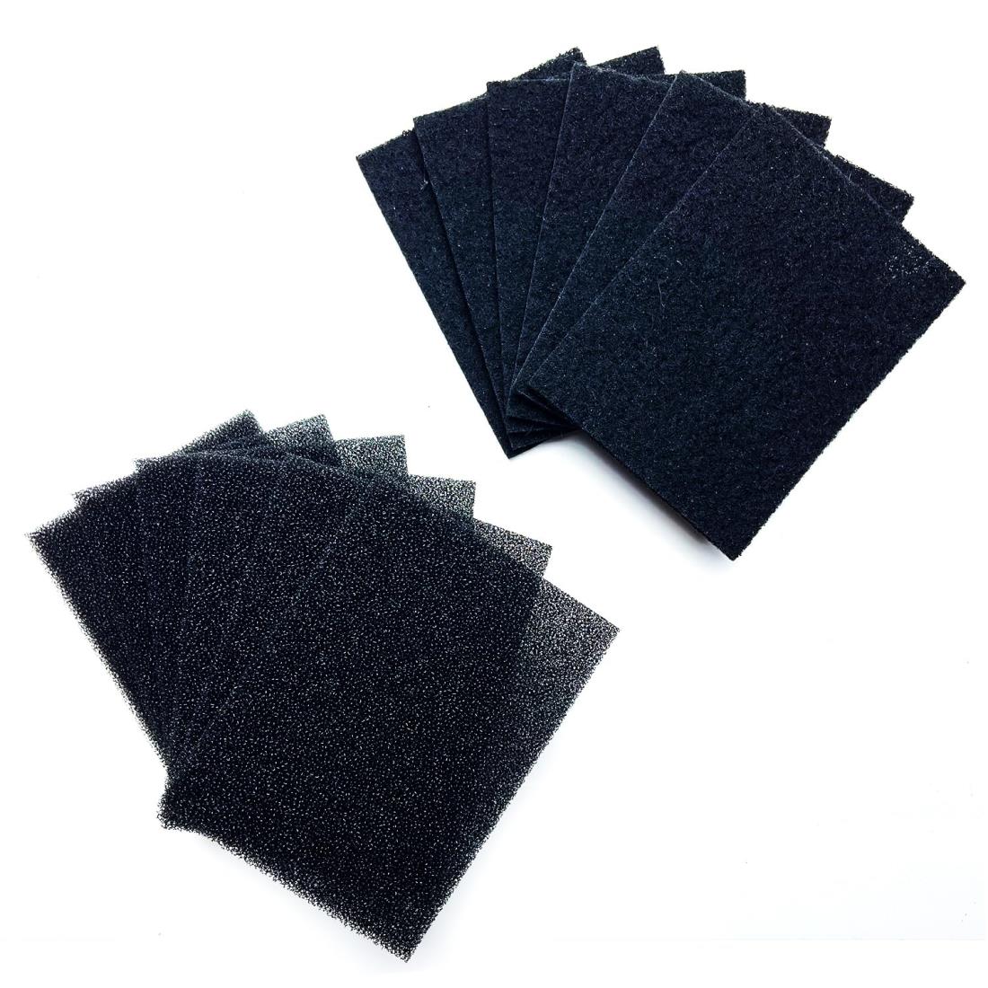 INSLIFE 水槽フィルター ろ過スポンジマット 活性炭マット フレームなし ジェックス スポンジカセットW..