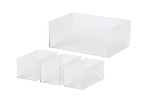 ライクイット (like-it) 小物をスッキリひとまとめにできる万能 収納ボックス タイディアップボックス ..