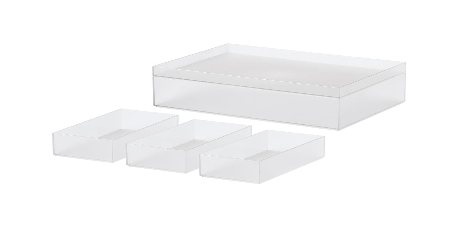 ライクイット (like-it) 小物をスッキリひとまとめにできる万能 収納ボックス タイディアップボックス ..