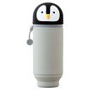 リヒトラブ スタンド ペンケース BIG プニラボ ペンギン A7714-10
