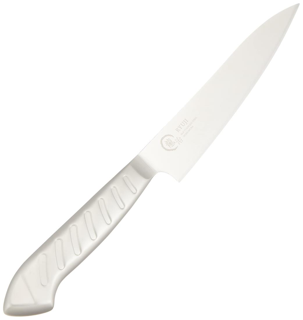 下村工業 日本製 [ 龍治 オールステンレス ] ペティナイフ 150mm モリブデン・バナジウム鋼 食洗器対応 RYO-110 新潟 燕三条製