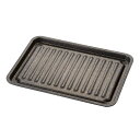 アイメディア グリルトレー ワイドサイズ グリルプレート 魚焼き器 マーブルコート 魚焼きグリル 調理トレー トースター フッ素コート IH対応 ガス火対応 グ...