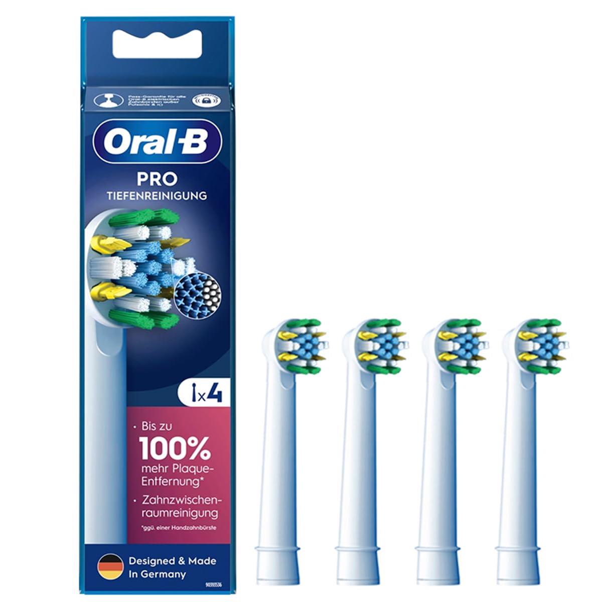 Oral-B ブラウン オーラルB 替えブラシ 歯間ワイパー付きブラシ プロシリーズ pro 電動歯ブラシ 替え フラストレーションフリーパッケージ EB25RX-4