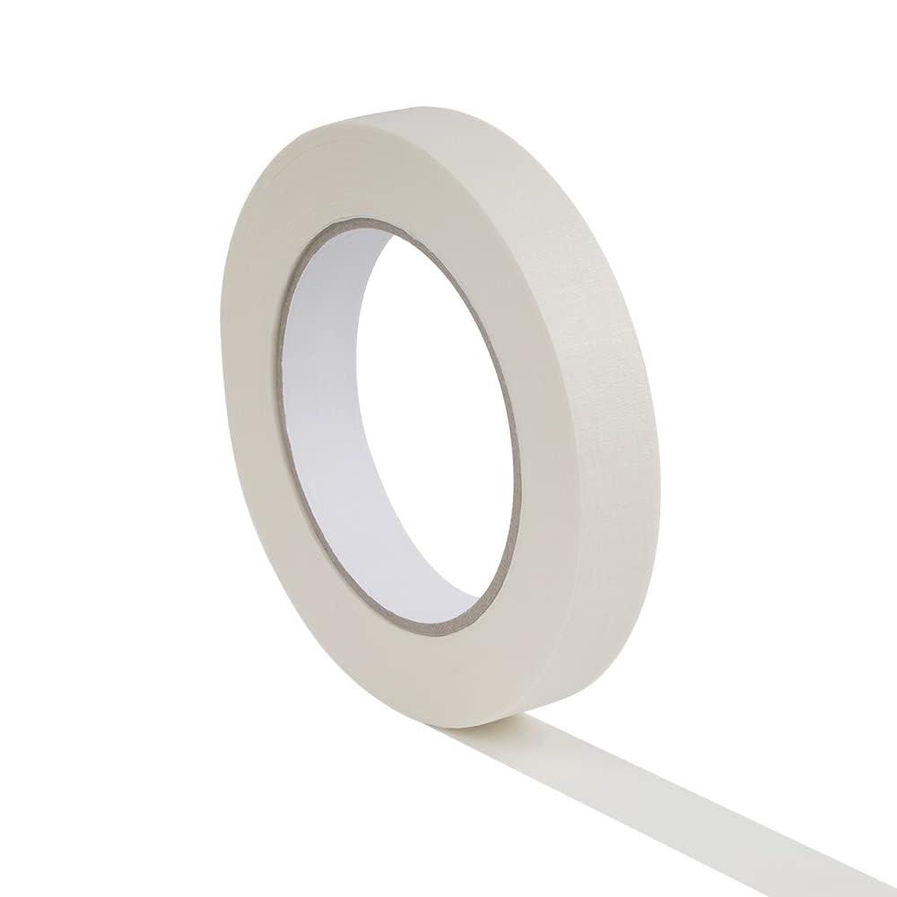 MINBOOT マスキングテープ 白 マスカーテープ 1個入り 幅20mm×長さ50m 紙テープ ドラフティングテープ ..