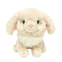 サンレモン(Sun Lemon) ラピヌ ホーランドロップ ベージュ 13×16×15cm ぬいぐるみ アニマル うさぎ P-8312