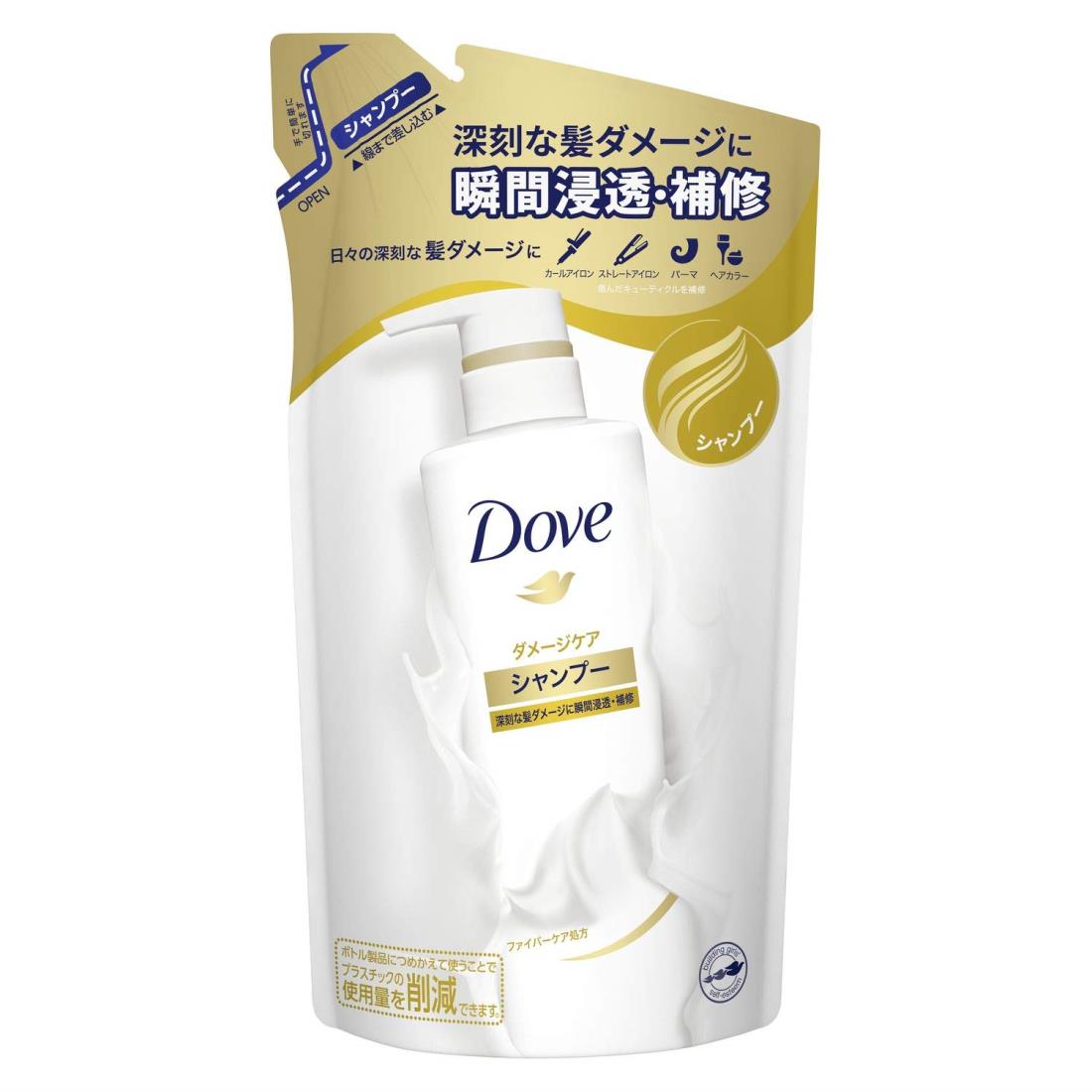 Dove ダヴ ダメージケア シャンプー つめかえ用 350g