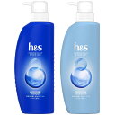 h&s シャンプー&コンディショナー 350mL+350g ポンプセット モイスチャー エイチアンドエス
