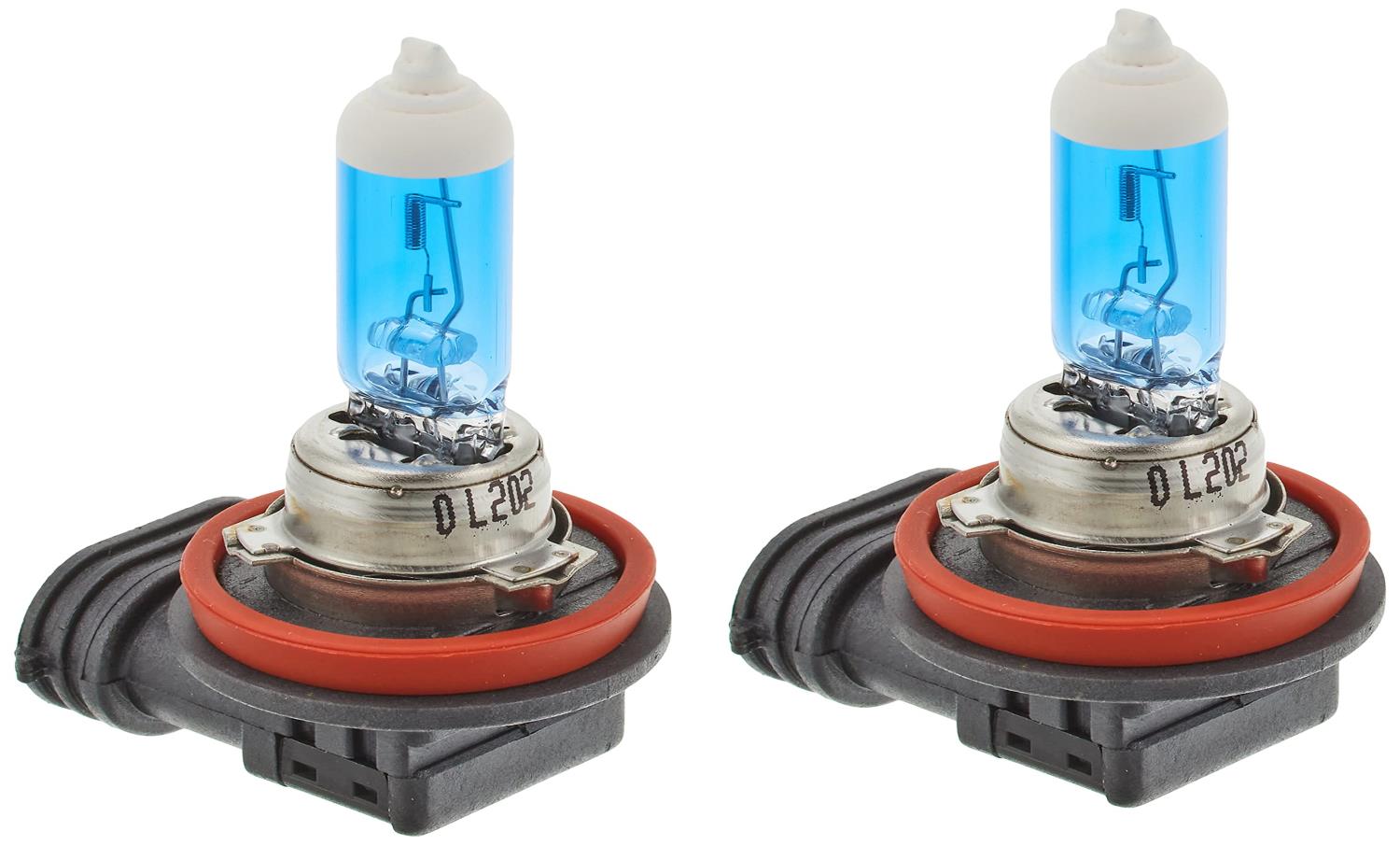 Rakuten - IPF ヘッドライト フォグランプ ハロゲン 車用 H9 H11 5300K 青白光 12V用 2本入 車検対応 ロービームが明るい 53L11