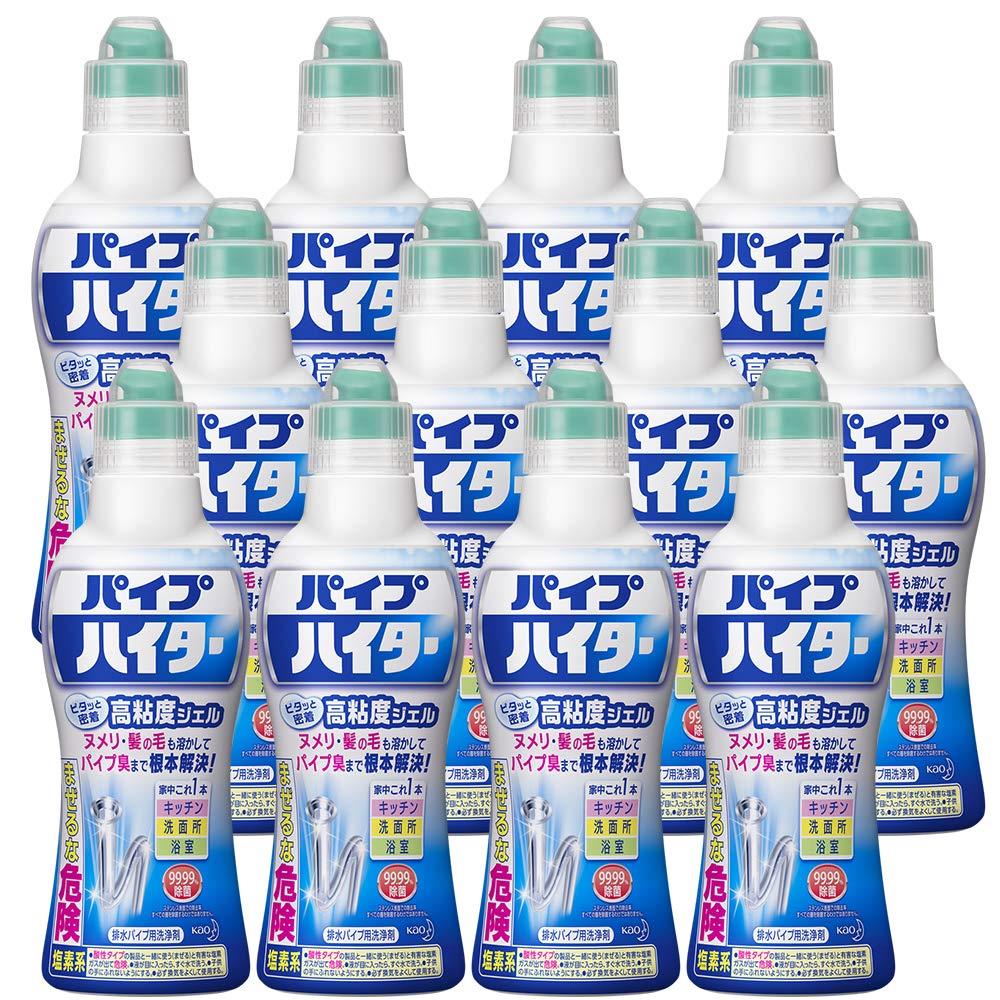 【ケース販売】パイプハイター 排水口・パイプクリーナー 高粘度ジェル 500ml×12個
