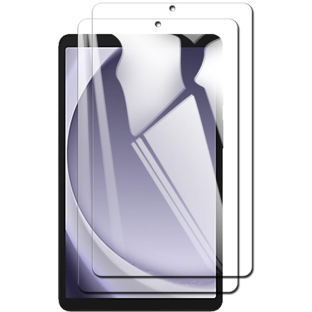 【2枚セット】galaxy tab a9 ガラスフィルム Galaxy Tab A9フィルム 9H強化 反射防止 飛散防止 指紋防止 気泡防止 撥水撥油 耐衝撃 自動吸着 Galaxy Tab A9液晶保護フィルム