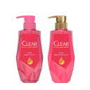 CLEAR (クリア) モイスト スカルプ シャンプー コンディショナー(トリートメント)セット 女性用 頭皮ケア ポンプ 各350g