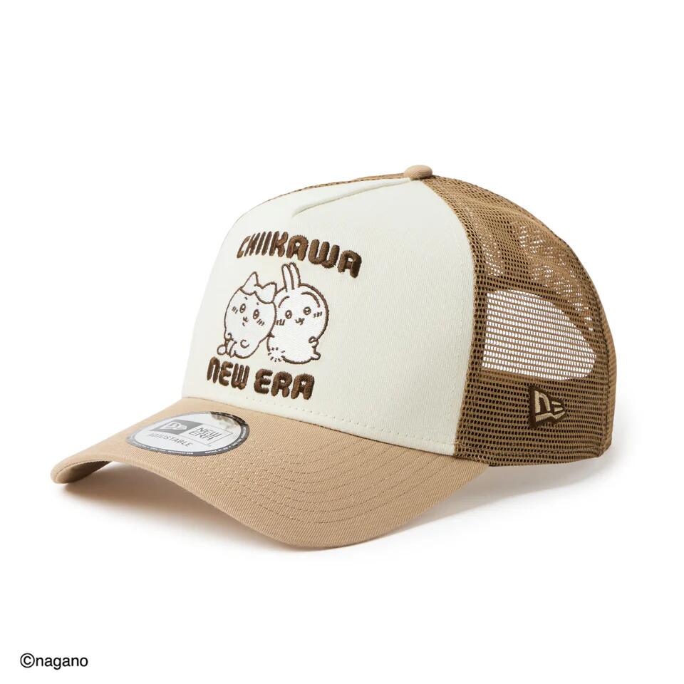 Rakuten - 【NEW ERA】9FORTY A-Frame トラッカー ちいかわ / ハチワレ・うさぎ カーキ 14864507