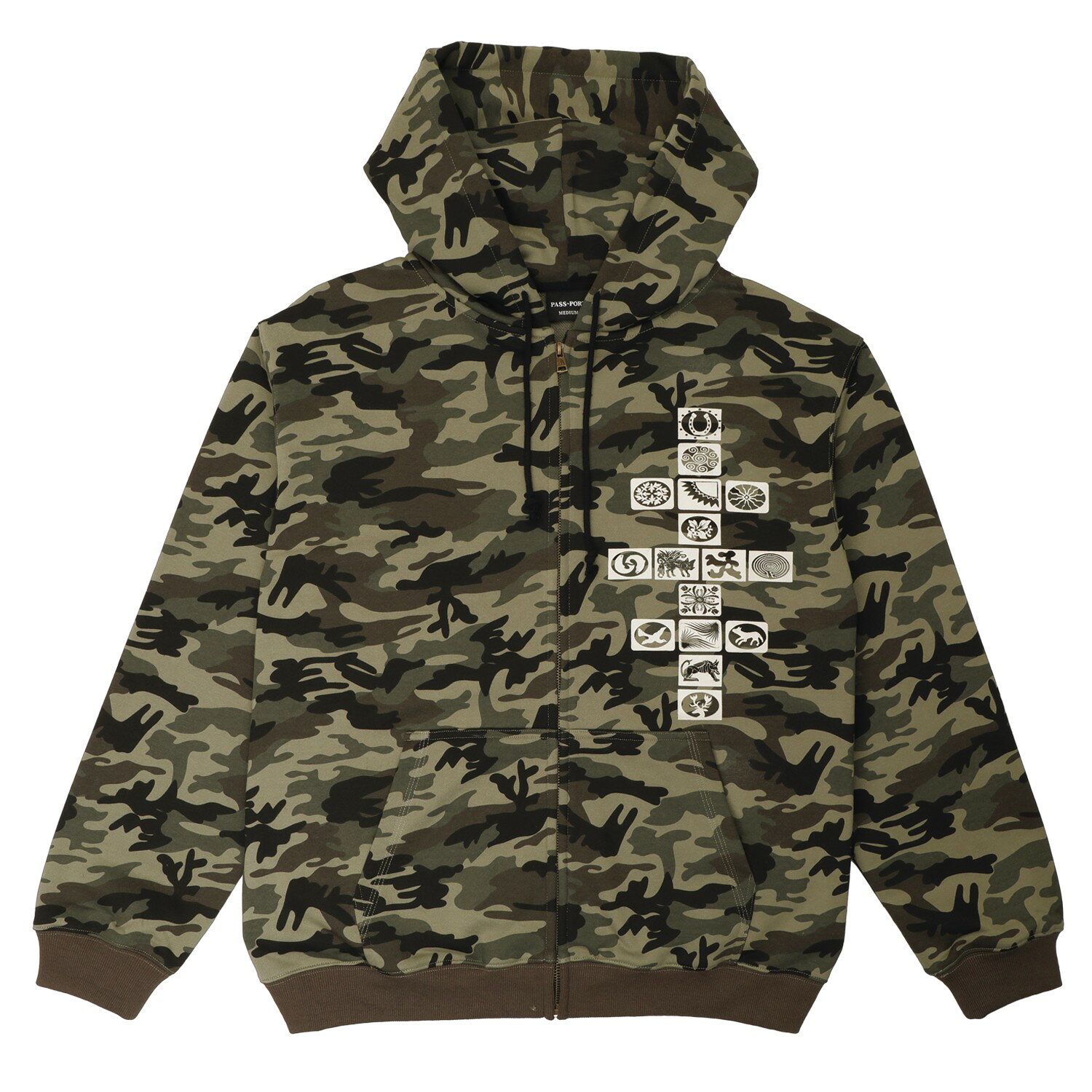 Rakuten - PASS~PORT KOLLAASI ZIP HOODIE