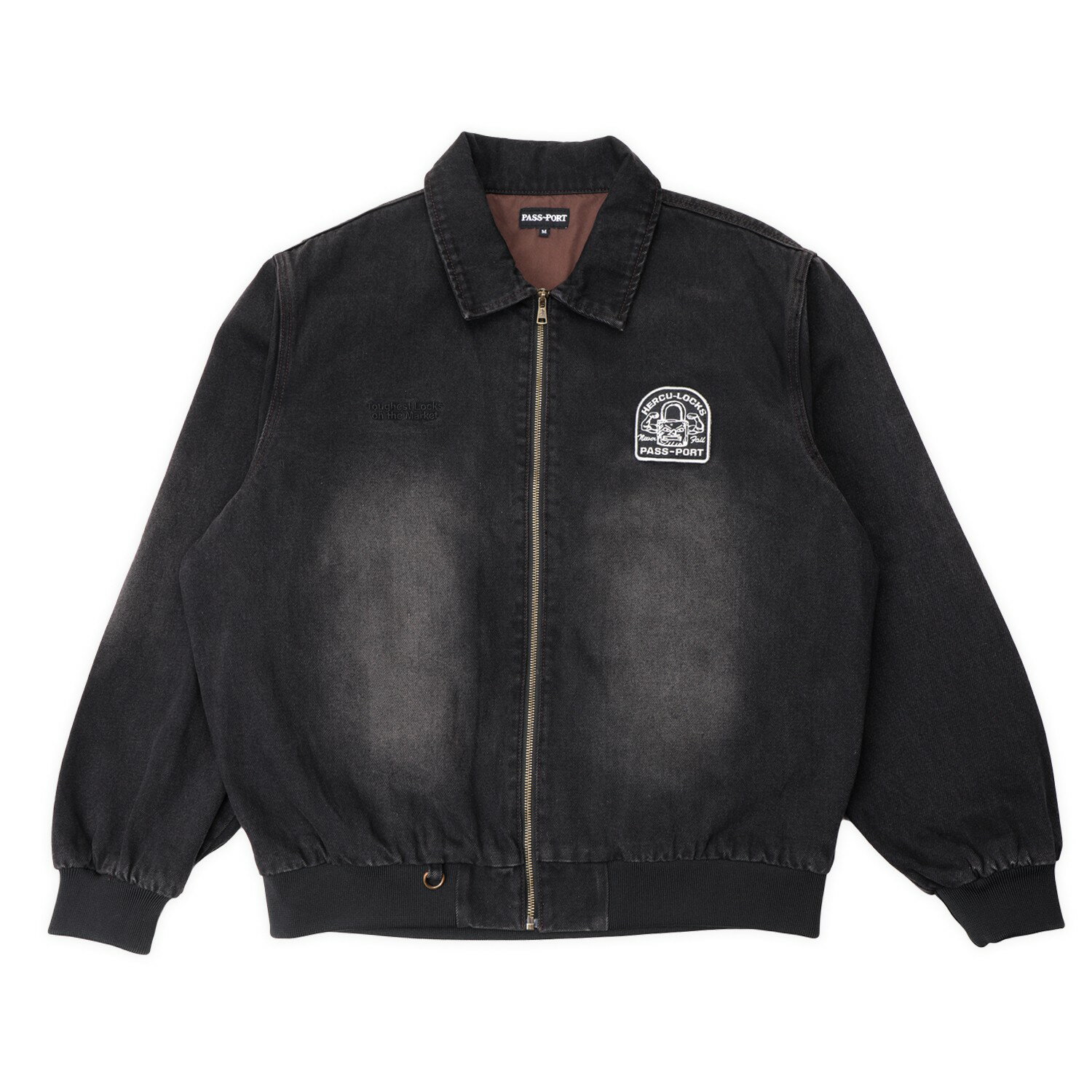 PASS~PORT HERCU~LOCKS RECYCLED DENIM FREIGHT JACKET