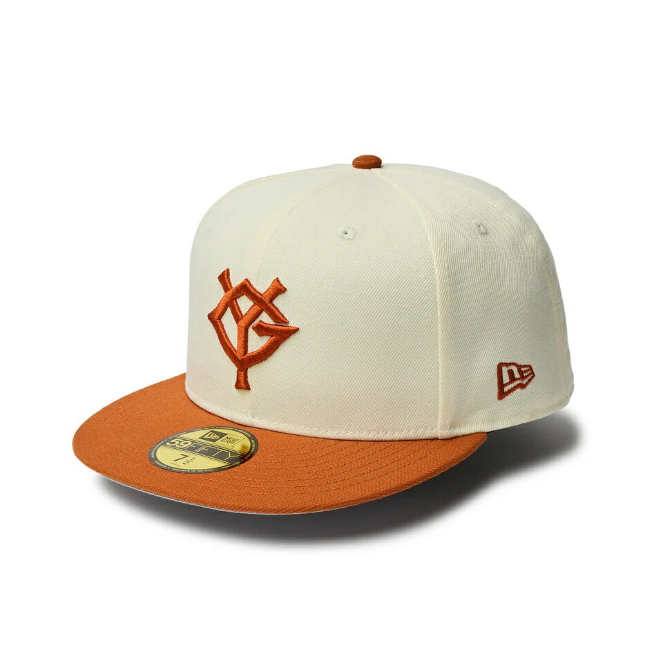 Rakuten - 【NEW ERA】 59FIFTY 読売ジャイアンツ クロームホワイト オレンジバイザー ニューエラ キャップ 帽子